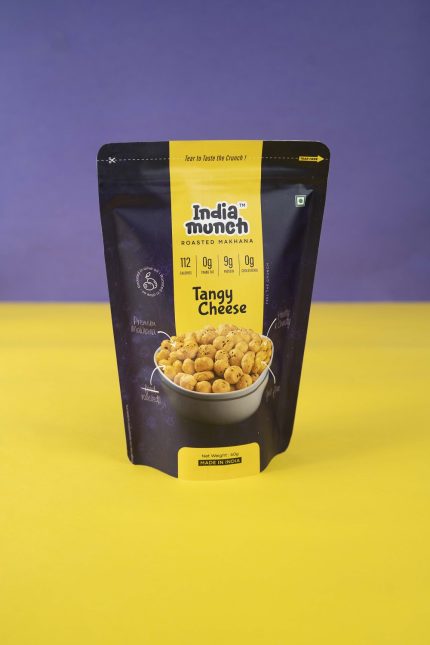 Tangy Cheese - Roasted Makhana by India Munch